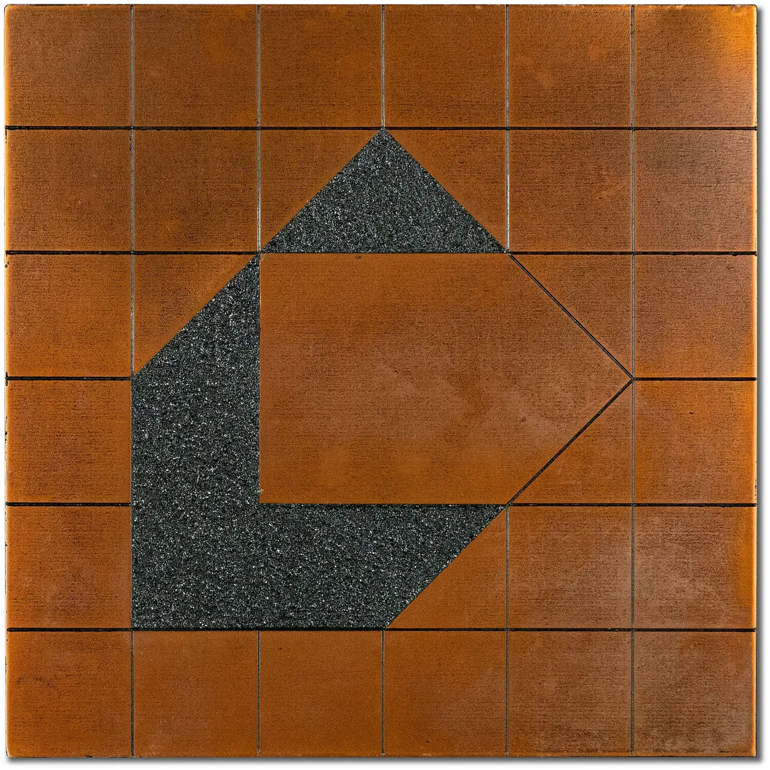 An image of an etched piece of copper art by Gaylia Wagner