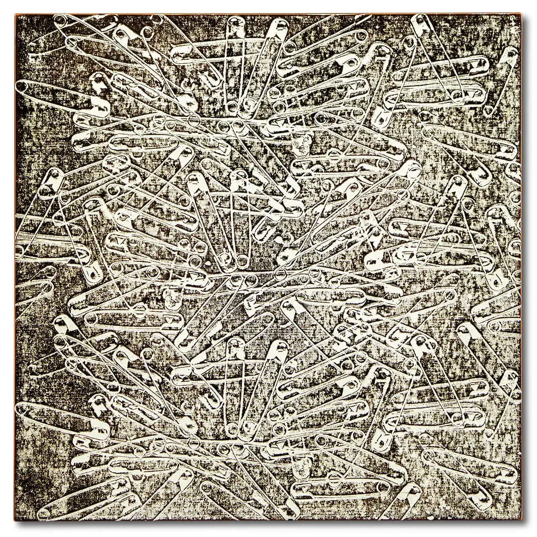 An image of an etched piece of copper art by Gaylia Wagner